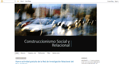 Desktop Screenshot of construccionismosocial.info